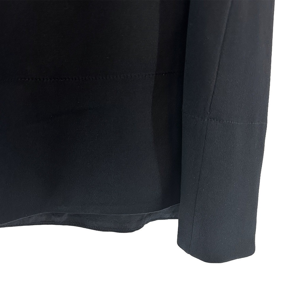 EILEEN FISHER 100% Silk Satin Scoop Neck Tank Top • Large • black - Picture 4 of 7